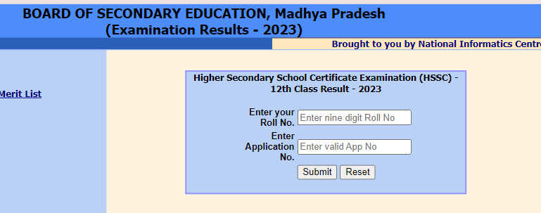 Mp Board 12th Result 2024